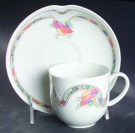 Skara Flat Cup & Saucer Set