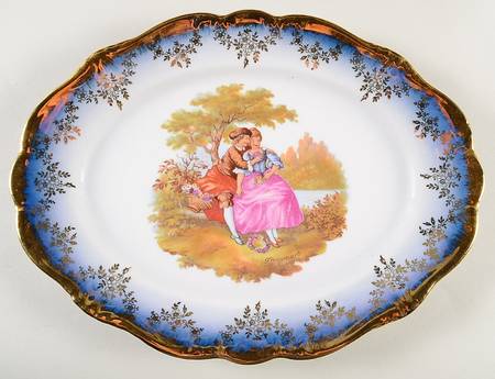 KU2 13" Oval Serving Platter