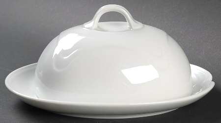 Domino Oval Covered Butter