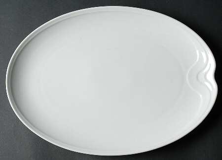 Domino 12" Oval Serving Platter