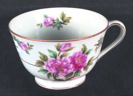 Pink Peony Footed Cup