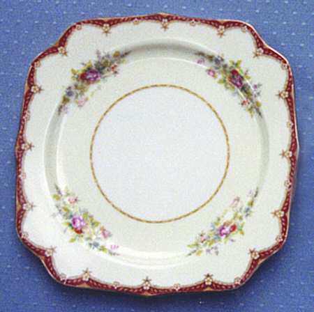 KIK40 Square Salad Plate