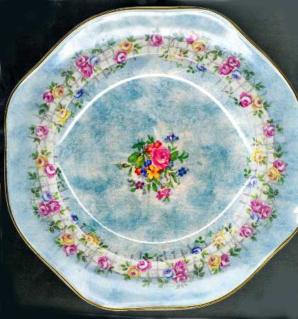 Capri (Scalloped) Square Salad Plate