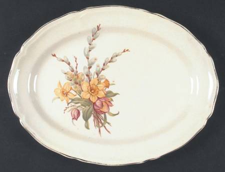 Juanita 11" Oval Serving Platter