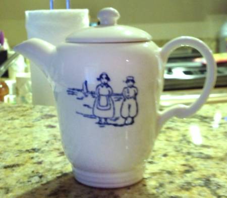 KNO592 Individual Coffee Pot & Lid