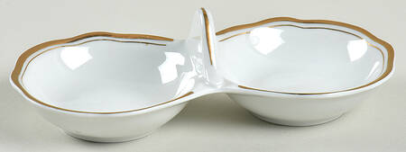 KHL21 (Gold Trim) Double Salt Dip