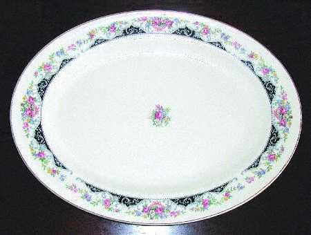 KNO597 14" Oval Serving Platter