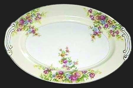 KON96 14" Oval Serving Platter