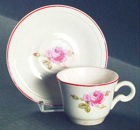 KNO615 Flat Demitasse Cup & Saucer Set