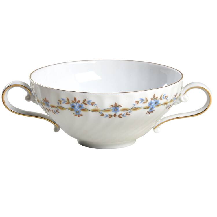 Irene Flat Cream Soup Bowl