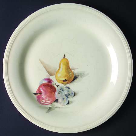 Fruits (No Inner Verge) Luncheon Plate