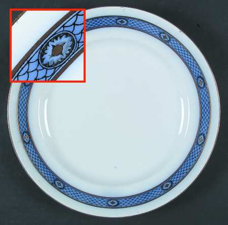 Cameo Gold Dinner Plate