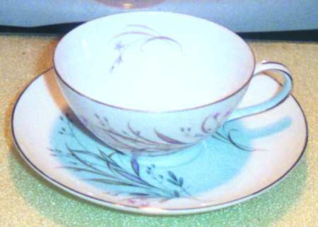 Capri Flat Cup & Saucer Set