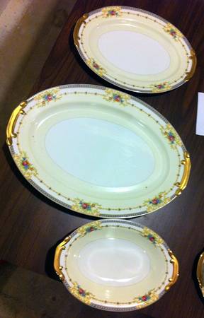 KON104 12" Oval Serving Platter