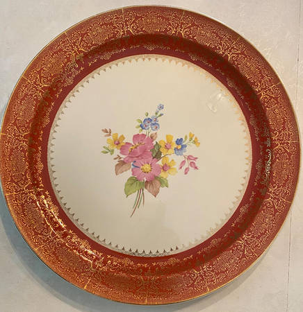 KNO726 12" Chop Plate (Round Platter)