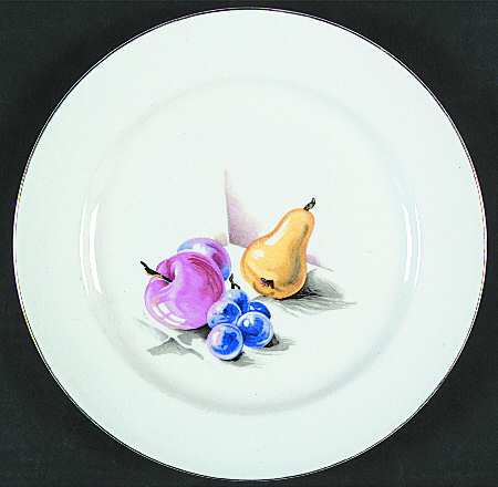 Fruits (Gold Trim) by Edwin Knowles
