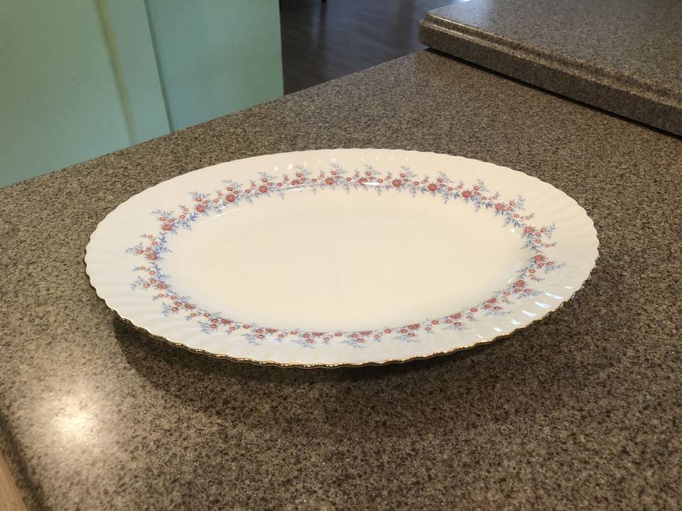 Brigette 12" Oval Serving Platter
