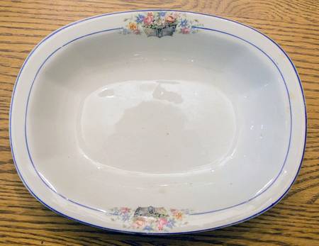 Kno760 9" Oval Vegetable Bowl