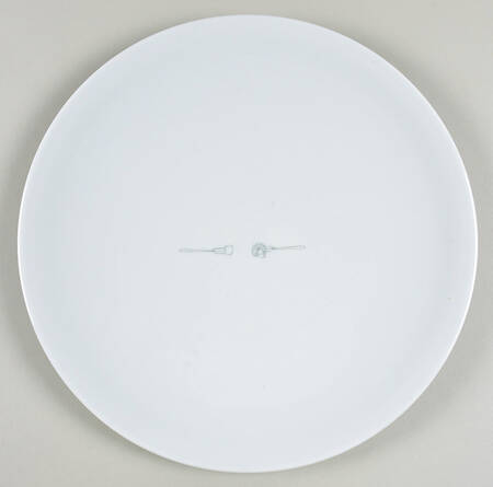 Scribble 12" Chop Plate (Round Platter)