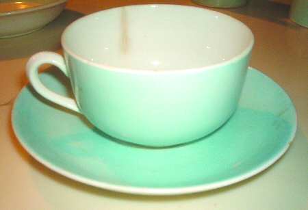 KTK99 Flat Cup & Saucer Set
