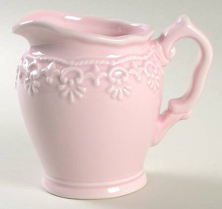 Lace Pink Creamer