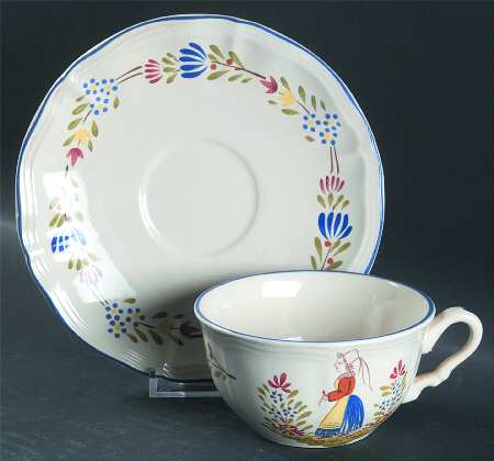 KGC2 Flat Cup & Saucer Set