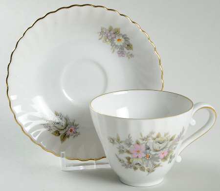 Residenz Flat Demitasse Cup & Saucer Set