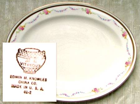 KNO841 14" Oval Serving Platter