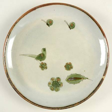 El Palomar Green Dinner Plate