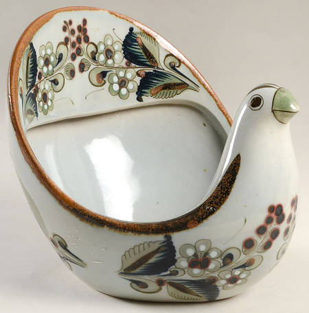 El Palomar Green Hanging Dove Vase