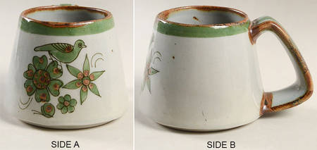 El Palomar Green Jumbo Mug