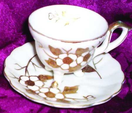 7308b Footed Demitasse Cup & Saucer Set