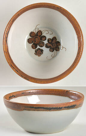 El Palomar Brown Coupe Cereal Bowl