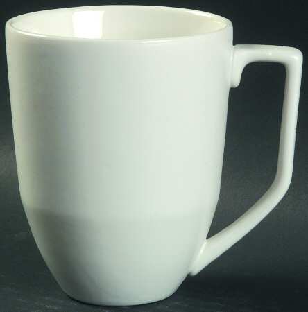 Take Out Squared Cream Mug