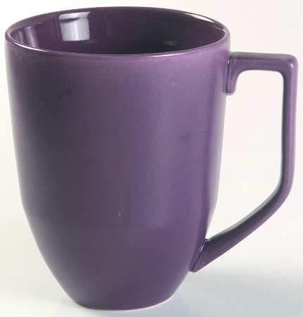 Take Out Squared Aubergine Mug