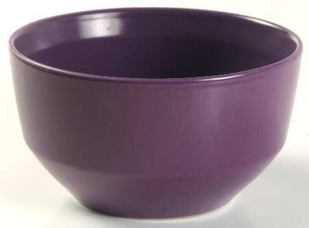 Take Out Squared Aubergine Coupe Cereal Bowl