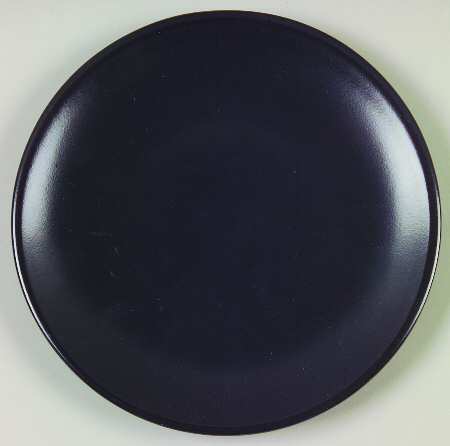 Chic Er By the Dozen Black Canape Plate