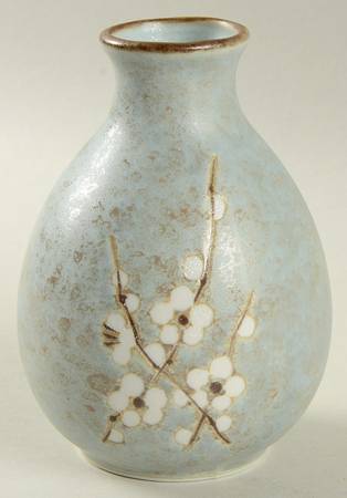 Cherry Blossom Sake Bottle