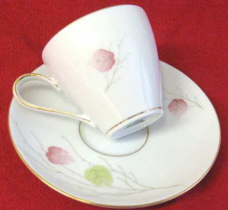 104 Flat Demitasse Cup & Saucer Set
