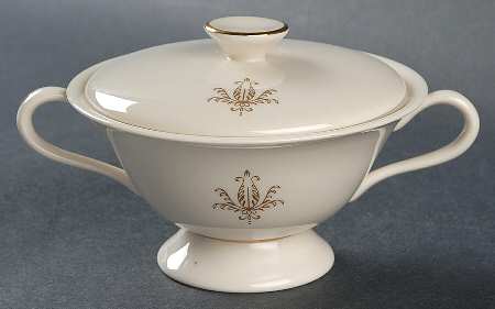 Brentwood Castle Sugar Bowl & Lid