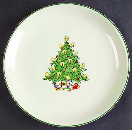 Christmas Tree (Coupe, Green Trim) by Edwin Knowles