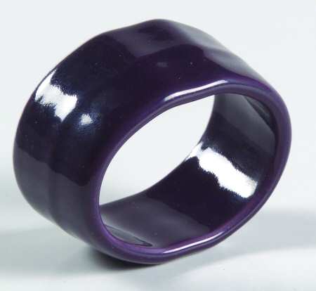 Maison Purple Napkin Ring