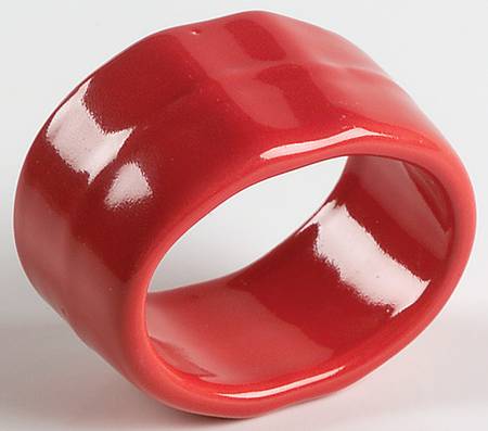 Maison Red Napkin Ring