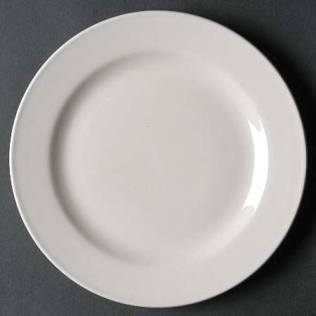 Maison White Salad Plate