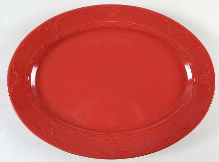 Florence Cinnamon 14" Oval Serving Platter