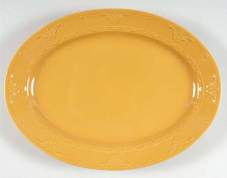 Florence Dijon Mustard 14" Oval Serving Platter