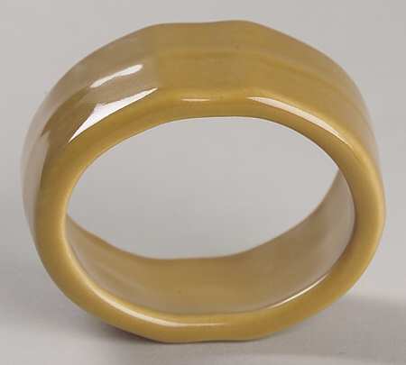 Florence Dijon Mustard Napkin Ring