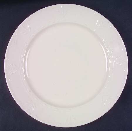 Florence Ivory 12" Chop Plate (Round Platter)