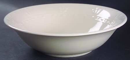 Florence Ivory 9" Round Vegetable Bowl