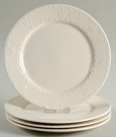 Florence Ivory Salad Plate - Set of 4